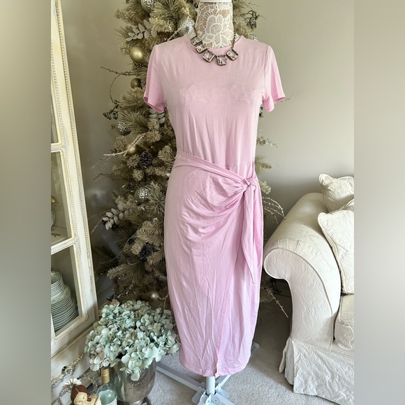 Short Sleeve wrap front dress - Picture 14 of 15